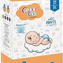 Coo Coo By Mafatlal Extra Dry Baby Pull-Up Diaper Pant, Size XL (Extra Large), 54 Count | 12-17 kg | Up to 12 Hrs Protection | Super Absorbent Core | Soft Elastic Waist | Leak Protection-picture-30