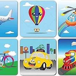 Wooden Jigsaw Puzzle for Kids Age 2+ – Montessori Learning Toy with Air & Land Transport Theme | Colorful Educational Boards | Safe Wooden Puzzle Gift for Boys & Girls-picture-43