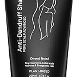 Pure Scalp Advanced Anti-Dandruff Shampoo | With Climbazole, Neem and Tea Tree | Helps Reduce Flakes and Calm Scalp | Sulfate-Free, Dermat Tested, Plant-Based Formula 200 ml-image-42