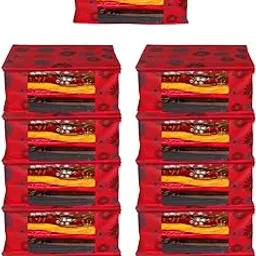 SHAPING FABRIC Garment Cover Non-Woven 90 GSM with Transparent Window & Double Metal Zipper – Pack of 11 | Dustproof Clothes Storage Bag for Sarees, Suits, Jackets, Shirts SBXLRL152493517524148524119-picture-34