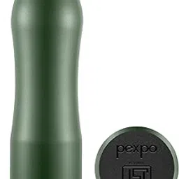 Pexpo Bistro ISI Certified Stainless Steel Fridge Water Bottle 750ML, Military Green | Single Wall | Leakproof | Ideal for Home, Office, Gym, School, Yoga, Trekking-picture-12