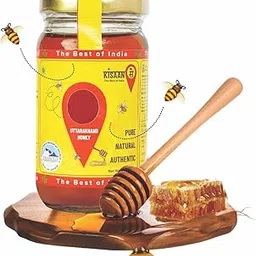 KisaanSay Raw Himalayan 500gm (250gmx2) Multifloral Honey Jar | Unfiltered & Unprocessed Honey | Fresh, Pure Shahad | Rich in Nutrients | No Added Sugar| Immunity booster | Naturally Rich in Antioxidant-picture-17