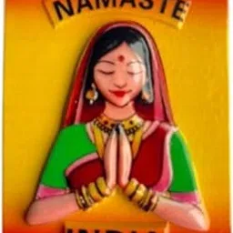 Zoov City Theme Fridge Magnet | Stylish Decorative Magnet for Home & Office (Namaste India)-picture-54