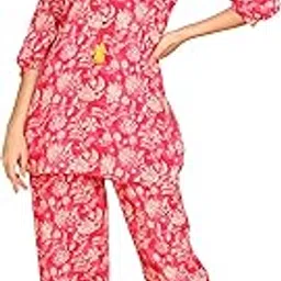 blocks of india Coords Set in Pure Cotton Hand Block Print With Afghani Pant-picture-21
