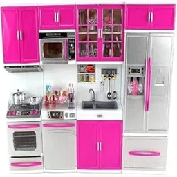 Big-Size Kitchen Set 32 Full Deluxe Kit with Lights and Sounds for Kids Fun-picture-31
