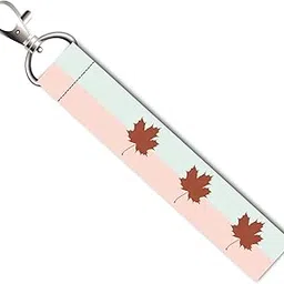 isee 360 Maple Leaves Lanyard Tag with Swivel Lobster for Gift Luggage Bags Backpack Laptop Bags L X H 5 X 0.8 INCH-picture-11