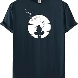 khakey Itachi Uchiha Anime Tshirt for Men | Itachi Tshirt-picture-54