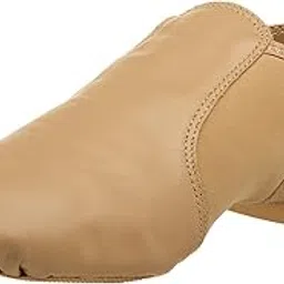 capezio Women's EJ2 E-Series Jazz Slip-On, Caramel, 9 Wide-picture-28