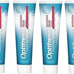 Optifresh Maximum Fresh Toothpaste 100ML eack (Pack of 4) image 1