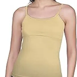 dchica Padded Camisole Bra for Young Women (Pack of 1) Women Sleeveless Undershirts Cami Vest with Adjustable Straps, Cotton Camisole Tank Top/Innerwear for Women-picture-40