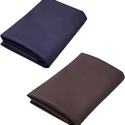 Men's Poly Cotton Trouser Fabric, 1.3m Length, 2-Pack Combo Set, Size 44-picture-42