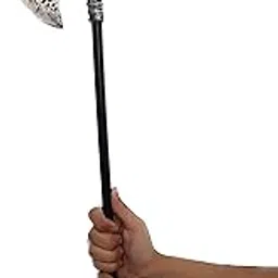 BookMyCostume Demon Grim Reaper Axe Halloween Fancy Dress Costume Accessories For Kids & Adults-picture-29