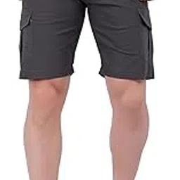 clothink india Man's Cross Pocket Cargo Shorts (Black, Army Green, Olive Green, Dark Grey, Light Grey)-picture-24