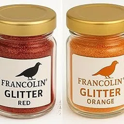 Francolin Glitter | Red & Orange | Resin Art | Glitter – Shimmer for Epoxy, Tumblers, Slime & Nail Art – Cosmetic Grade – 20gx2-image-19