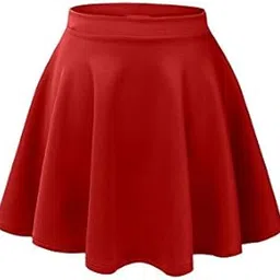 hightide Women's Flared Skater in Short Skirts (Red; 36)-picture-12