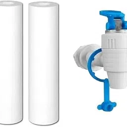 RO Spun Filter 10 Inch – (Pack of 2) 5 Micron Polypropylene Sediment Water Filter Cartridge Inch, White, for Rust and Dust Removal and 1 pc Tap-picture-27
