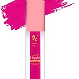 VELVETVIXEN Featherlite Matte Liquid Lipstick | High-Pigment, Long-Wear & Non-Drying | Lightweight & Transfer-Proof | 100% Vegan & Clean Beauty | Lovestruck | 6.5ml (LITE MAGENTA 10)-picture-55