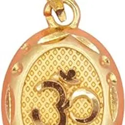 gvg plating works GVG Jewellery OM Yellow Gold Pendant OM Yellow Gold Locket LA-425-picture-10