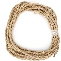 Set of 2 Pendant Light Cord Kit, Chandelier Light Cable Vintage Fabric Lamp Cord Light Cable Electrical Cord for Restaurant Cafe for Bedroom(10 m)-image-20