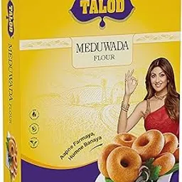 Talod Instant Mix Medu Vada Flour (Pack of 2 * 400 g) | 100% Vegetarian, Wheat Gluten Free, Vegan Friendly, No Preservative, No Artificial Flavours, No Artificial Colors, No MSG | Makes 27 Servings in 30 Mins from 400 g Pack-picture-55