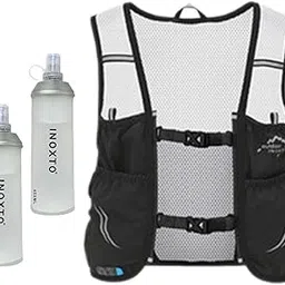 Fashion My Day Hydration Vest Backpack Breathable Hydration Bag for Climbing Outdoor Riding M Black-picture-24