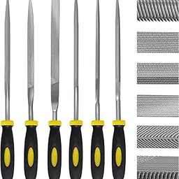 Needle File Set Rasp Premium Hardened Drop Forged Alloy Steel File Tools For Metal to Remove Rust Wood Glass Plastic Leather Jewelry Repair Hand Tool Mpmfs-140 Maf 140mm 5.5" 6pcs-picture-38