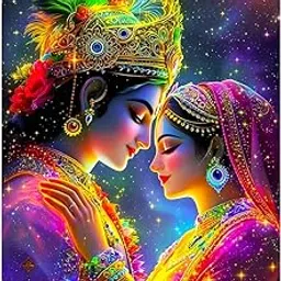 Radha Krishna Vinyl Wall Sticker | Hindu God Decal for Peaceful Home Vibes | Radhe Krishna Wall Art | Removable Sticker for Bedroom, Living Room & Temple-image-30