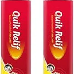 Quik Relif Ayurvedic Pain Relief Roll-On | Powerful, Fast ACting Pain Reliever | Quick Drying | Natural Ayurvedic Ingredients | No Harsh Chemicals Pack of 2 (10ml each)-picture-16