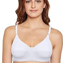 bodycare Women's Cotton Polyester Full Coverage Non Padded Bra (Pack of 1)_6817 White, 34-picture-53
