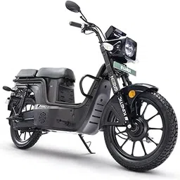 Kinetic Green E-Luna X3 Pro Electric Scooter with charger - Night star Black - Ex-Showroom-image-13