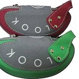 ziory 2pcs High quality Red and Green Sunglasses Case with Zipper - Pack of 2-picture-20