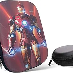 IRONFIX Large Capacity Pencil Case for Kids | Cute Dog Stationary Organizer Box with Zipper | School Supplies Pouch for Boys & Girls (Iron)-picture-33