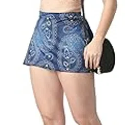 vagisha Tiger Print Mini Skirt for Girls/Womens for Home/Outing/Office-picture-15