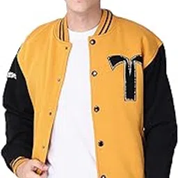 t-store Men's Cotton Varsity Jacket-picture-13