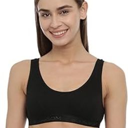 blossom Women’s Low Impact Sporty Bra, Single Layered, Seamed, Non Wired, Non-Padded, Slip on Style Made with Pure Cotton-picture-10