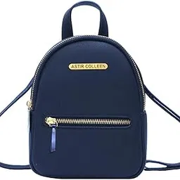 astir colleen Vegan Leather Women/Girls Sling Bag Cum Backpack (Flat-Zip)-picture-38