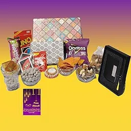 NUTRI MIRACLE Diwali Gift Pack for Corporate Employees in Mandala Art Box | Office Staff Gifting Idea with Greeting Card-image-8