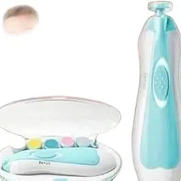 Trusted New Baby Nail File Electric || Baby Nail Trimmer with 6 Grinding Heads Safe for Newborn Baby Baby Nail Clippers with Light || Electric Baby Nail Trimmer(Multicolor) Nil Exporttanza-P4941-picture-16