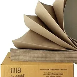 Pack8 Neo Paper Void Filler | Void Filling Paper for Shipping (150M) | Eco-Friendly Dunnage & Bubble Wrap Alternative | Fill8 | 150 Mtr, Brown-picture-24