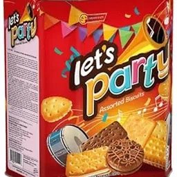 SHOON FATT Let's Party Assorted Biscuits, Mixed Variety Cookie Collection in Red Decorative Storage Tin, Celebration Pack 600g (From Malaysia)-picture-57