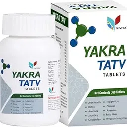 Tatveda Yakra Tatv Ayurvedic Natural Liver Cleanse, Detox and Digestion Tablets-image-81