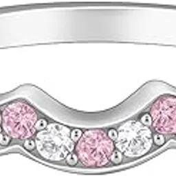 giva 925 Silver Steps of Love Ring,Fixed Size, Indian- 12 | Gifts for Women and Girls | With Certificate of Authenticity and 925 Stamp | 6 Months Warranty-picture-31