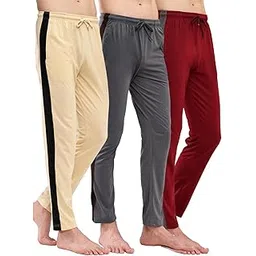 t.t. Men Regular Fit Poly Jersey Cut and Sew Trackpant Pack of 3-picture-19