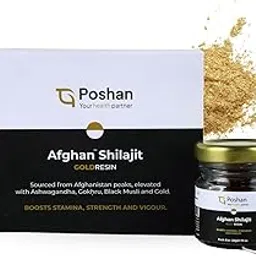 100% Pure Afghan Shilajit Gold Resin | Increases Strength and Stamina | Muscle recovery and Nutrient absorption | Elevated with Ayurvedic herbs & Swarn bhasm | Sourced from the High Peaks of Afghanistan - 20g-image-49