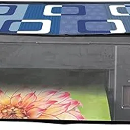 Beautiful Printed Printer Cover Compatible for Brother DCP T426W INK TANK Printer-Blue Color-image-57