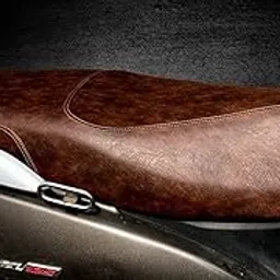 Sahara Seats Leather Finish Seat Cover for Activa 3G/4G/5G/6G, Jupiter, Maestro (Double Tone Brown)-picture-21