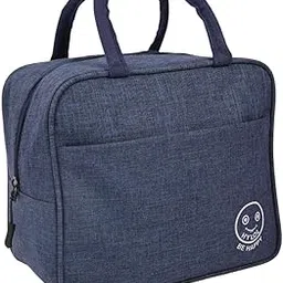 Fitolym Lunch Rectangle Shaped Multi-Purpose Insulated for Office, Lunch Box Carrying Bag for Women and Men Tiffin Storage Bag for Lunch Box Tiffin Bag (Blue)-picture-46