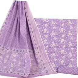nishire Jaipuri Block Print Unstitched Dress Material for Women with Dupatta (Printed Salwar Suit Fabric Set)-picture-38