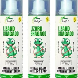 Bhulife Herbal Lizard Bhagao Spray | Aerosol Based Lizard Repellent Spray | New Effective Formula | 250MLx3-picture-23