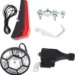 CALANDIS Dynamo Bike Light Set with Included Wiring Eco Friendly Waterproof Headlight Style B | Cycling | Bicycle Accessories | Lights & Reflectors-picture-50